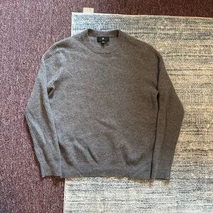 Banana Republic Men's Charcoal Crewneck Sweater